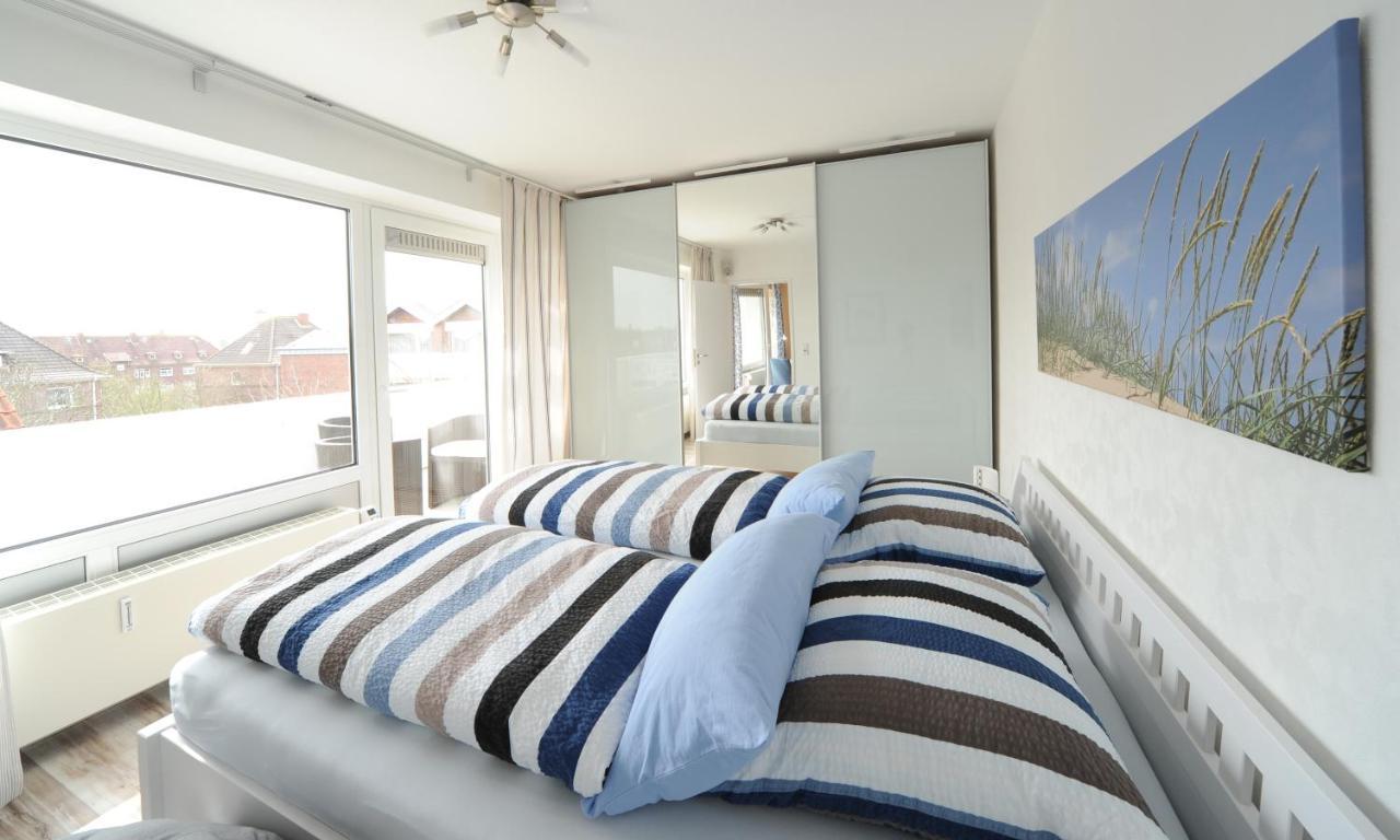 Lichtdurchflutete Ferienwohnung Mit Suedbalkon Вангероге Экстерьер фото